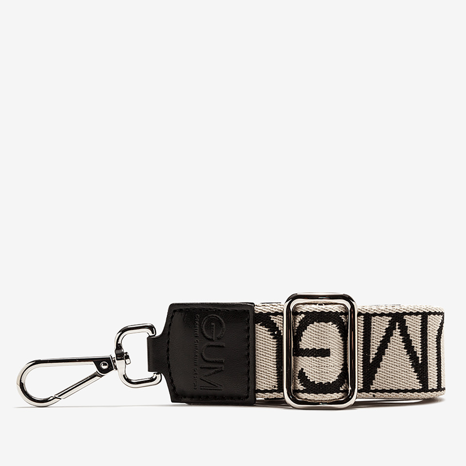 prada striped bag strap