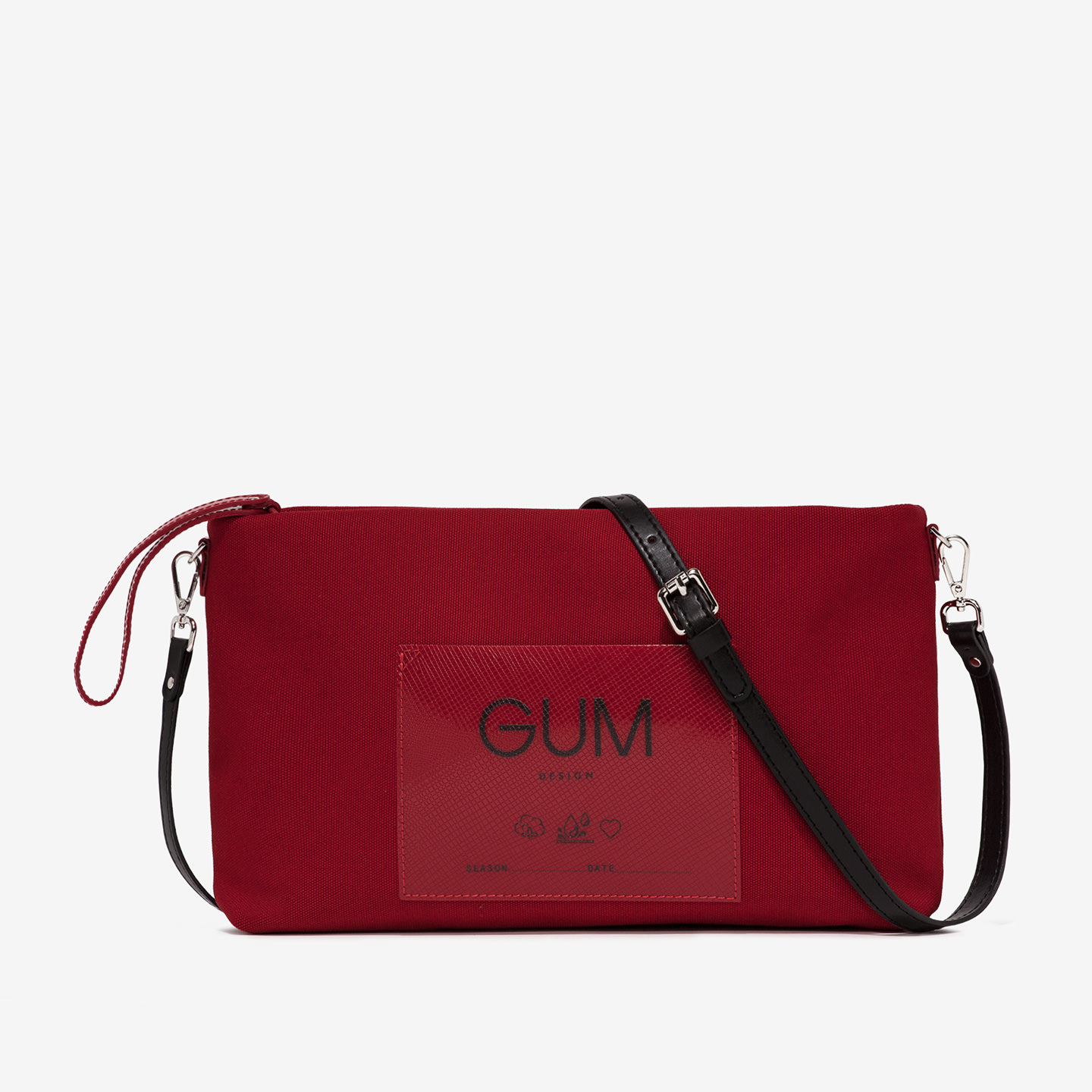 Canvas Medium Clutch Bag